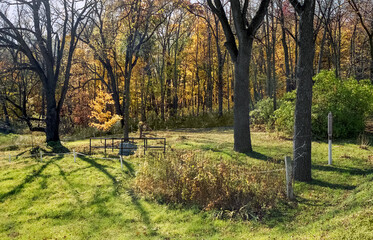 Dodge's Grove And Fort Union Black Hawk War of 1832 Historic Site Near Dodgeville, Wisconsin