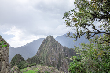 Ruínas da cidade inca de Machu Picchu, Peru
