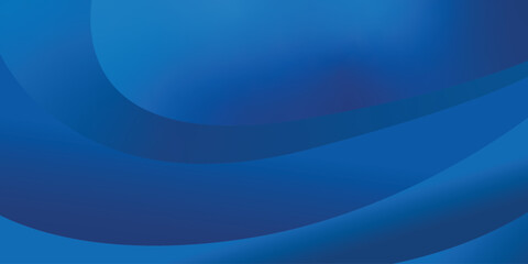 Blue gradient dynamic curve background. Abstract blue curves background. Vector illustration