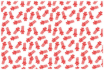 Flora Ornament Pattern Background