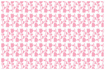 Flora Ornament Pattern Background