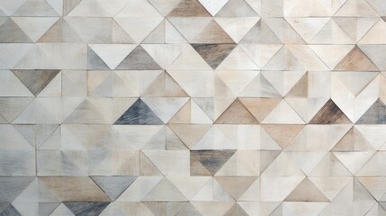 Rustic Weathered Geometric Wooden Texture in Beige Gray Vintage Background with Artistic Grain Patterns