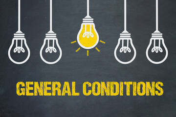 General Conditions - obrazy, fototapety, plakaty