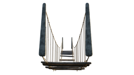 ladder on transparent background