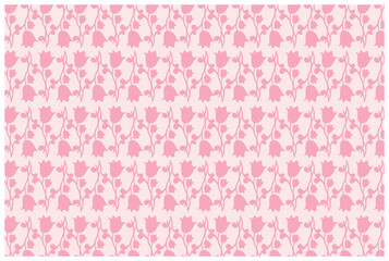 Flora Ornament Pattern Background