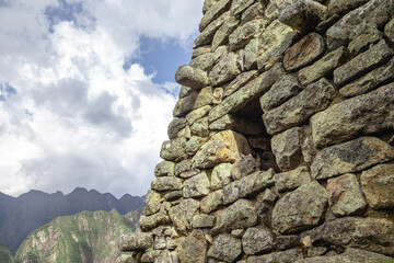 Ruínas da cidade inca de Machu Picchu, Peru