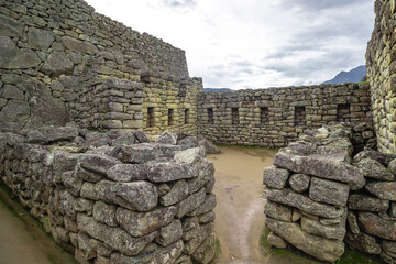 Ruínas da cidade inca de Machu Picchu, Peru