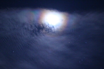 月空　月のある景色