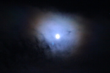 月空　月のある景色