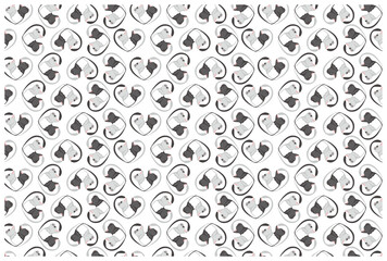 Couple Of Cat Pattern Background