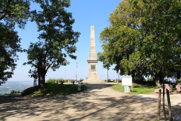 Die Canossas&auml;ule auf dem Burgberg in Bad Harzburg