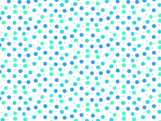 scattered fun dots background vector pattern illustration