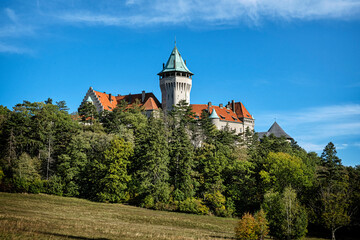 Fototapeta na wymiar Smolenice castle, Slovakia, travel destination