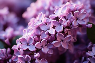 Beautiful Lilac Flowers. Mother's day concept with a space for a text. Valentine day concept with a copy space.
