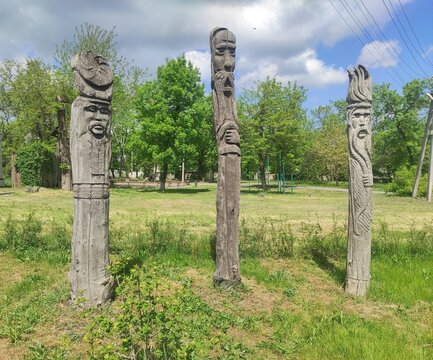 Slavic pagan sanctuary in Ukraine