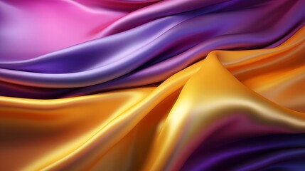 Obraz premium Colored modern canvas with swirls light violet and orange.