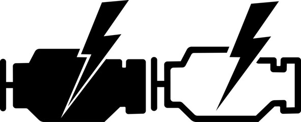 vector illustration of error check on transparent background