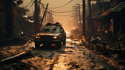 Climate change. Bad weather.