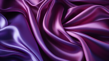 Obraz premium Purple satin background.