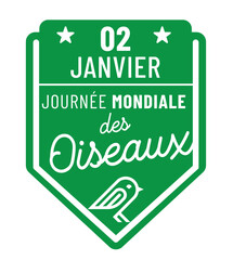 Journée mondiale des oiseaux le 5 janvier