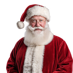 Santa claus on transparent background PNG