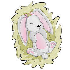 Sleepping Bunny Girl