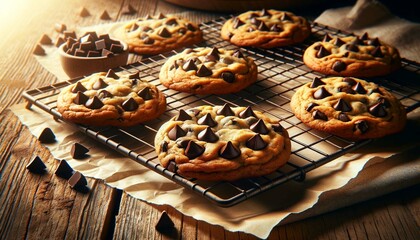 Decadence in Baking: A Gourmet Series of Chocolate Chip Cookies