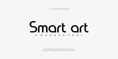 Creative modern technology alphabet fonts. Abstract scifi modern alphabet fonts and urban sport, techno , fashion, digital, future creative logo font. vector illustration