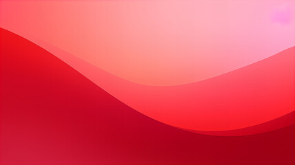 abstract wave in bright red colors, in the style of subtle gradients