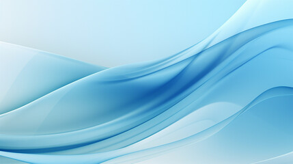 Fototapeta premium Light blue abstract background.