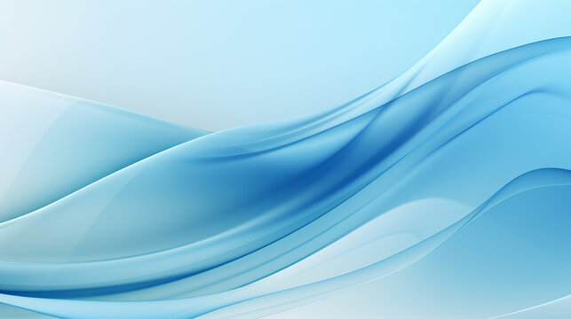 Light blue abstract background.