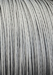 Electric galvanized steel wire.