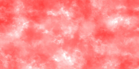 white sky with red clouds in weather .white sky with red cloud marble texture background .watercolor bleed and fringe with vibrant distressed grunge texture .
