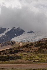 paisagem natural no distrito de Pitumarca, Peru