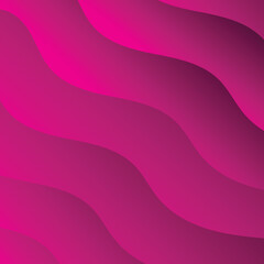 Vector purple pink gradient wave background design