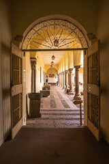 Pr&eacute;dio hist&oacute;rico na cidade de Cusco, Peru