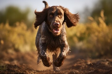 German Longhaired Pointer - Portraits of AKC Approved Canine Breeds
