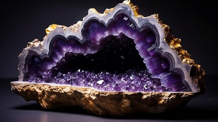 Obraz premium Stunning Amethyst Geode