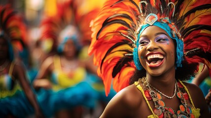 Spirit of Barranquilla: A Carnival of Cultures - obrazy, fototapety, plakaty