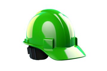 Fototapeta premium 3D Safety Helmet Icon with Green Checkmark