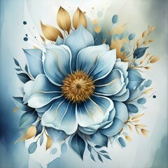 floral background with flowers