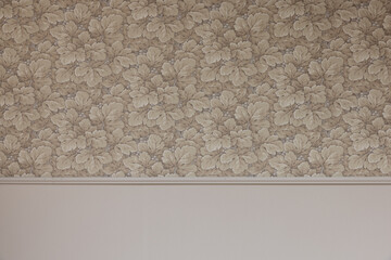 Vintage floral wallpaper. 