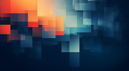 Colorful geometric patterns forming a dynamic and modern abstract background.