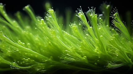 Seaweed bush close up.
