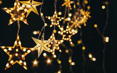 golden christmas background