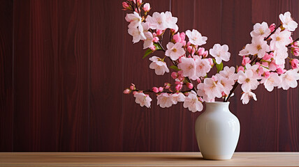 beautiful bouquet of flowers in a vase