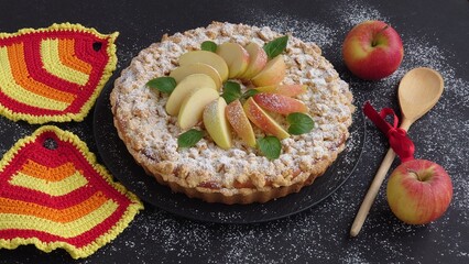 Der Apfelkuchen