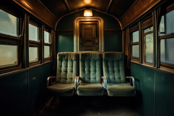 interior of an train