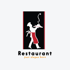 restaurant logo design vector format
