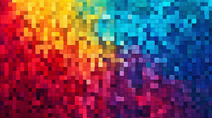Colorful Geometric Background Pattern with Vibrant Textures
